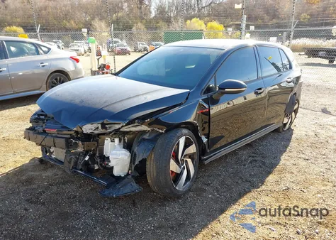 2024 Volkswagen Golf Gti 2.0T S z USA, uszkodzony, nr VIN WVWGA7CD7RW210401